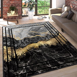 Conceptum Alfombra de Terciopelo Multicolor 180 x 280 cm